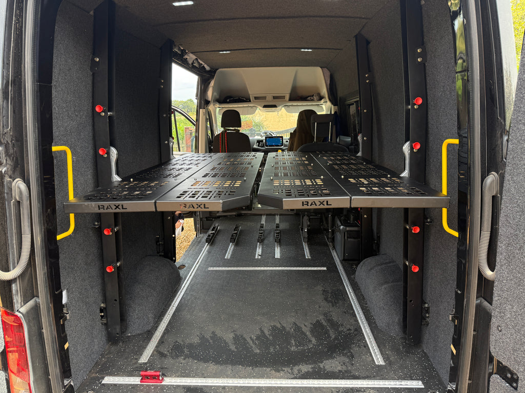 ViKA Adjustable Bed Storage System - VW Crafter / MAN TGE 2017>