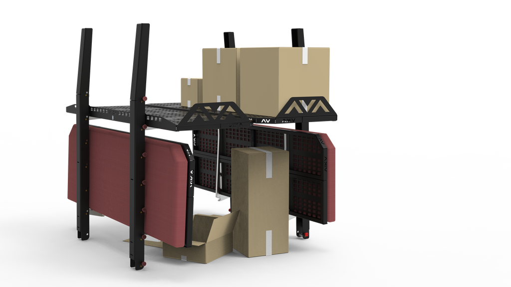 ViKA Adjustable Bed Storage System - VW Crafter / MAN TGE 2017>